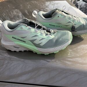 Salomon Women's Sense Ride 3 - Mint and Gray